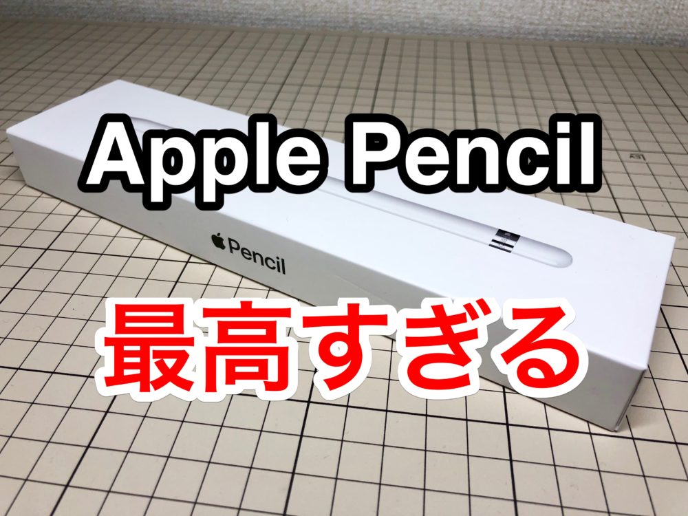 レビュー Apple Pencil はipadの使い方が180度変わるペン ナルポッド